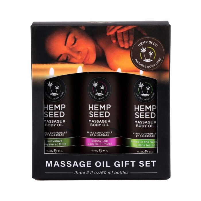 Massage Olie Set Earthly Body met Huidvriendelijke Ingrediënten Massage Olie Set Earthly Body met Huidvriendelijke Ingrediënten