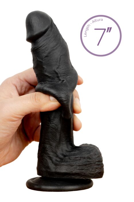 Dildo S Pleasures Realistic David 7" met ventouse Dildo S Pleasures Realistic David 7" met ventouse