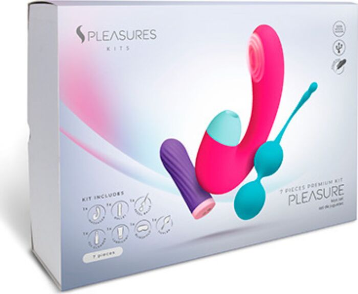 S Pleasures Kits Pleasure Kit – compleet silicone kit S Pleasures Kits Pleasure Kit – compleet silicone kit