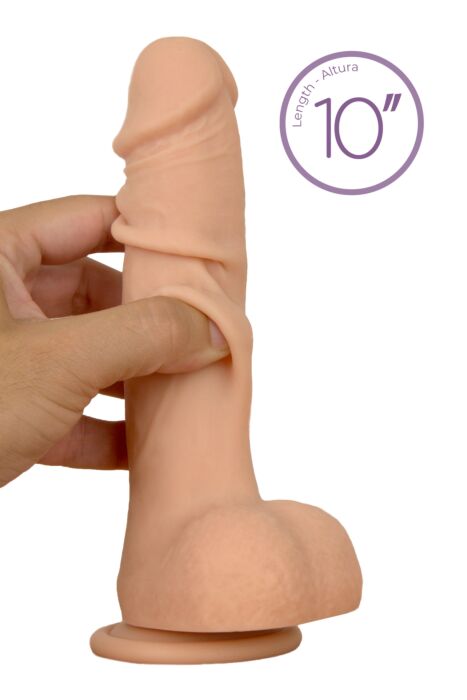 Dildo S Pleasures Realistic RICARDO 10" met testikels Dildo S Pleasures Realistic RICARDO 10" met testikels
