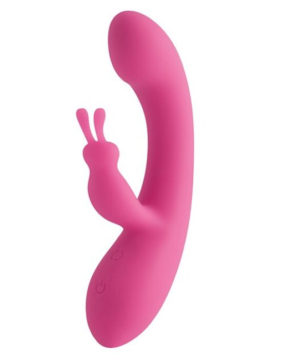 Vibrator Rabbit S Pleasures Velvet Love Bunny met dubbele stimulatie