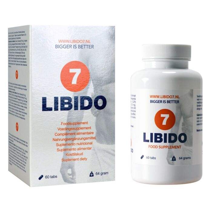 Libido7 Penisvergroting Tabletten 60 Stuks Libido7 Penisvergroting Tabletten 60 Stuks