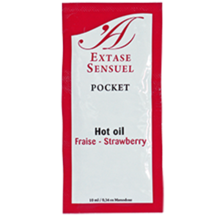 Massageolie Extase Sensual Aardbei met verwarmend effect