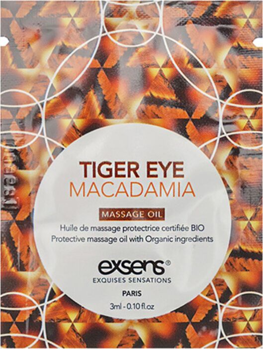 Massageolie Exsens Tiger Eye Macadamia 3 ml