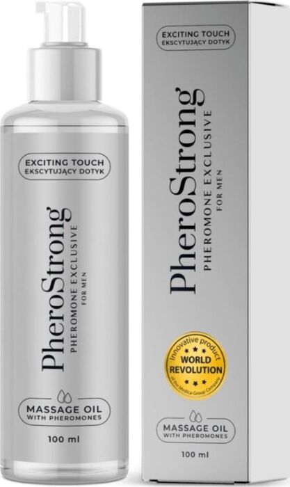 Massageolie Pherostrong 100ml Met Feromonen