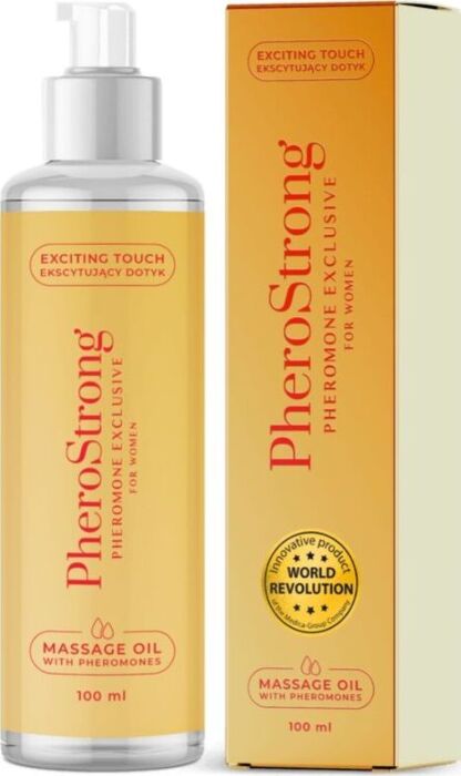 PHEROSTRONG exclusive massageolie voor vrouwen 100 ml PHEROSTRONG exclusive massageolie voor vrouwen 100 ml