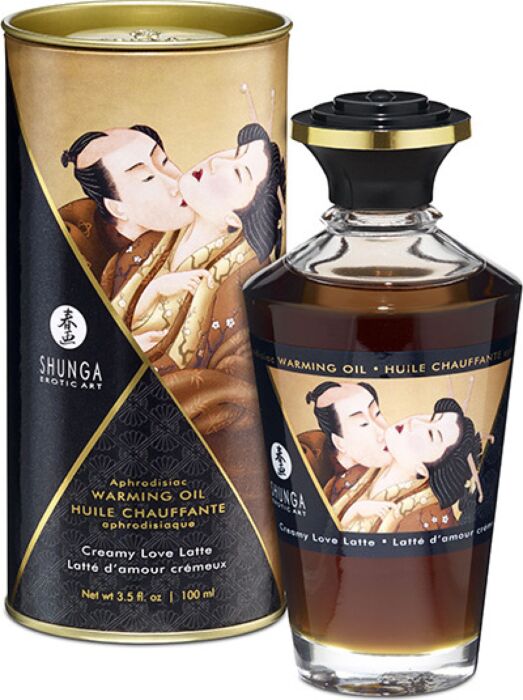 SHUNGA massageolie Creamy Love Latte 100 ml SHUNGA massageolie Creamy Love Latte 100 ml