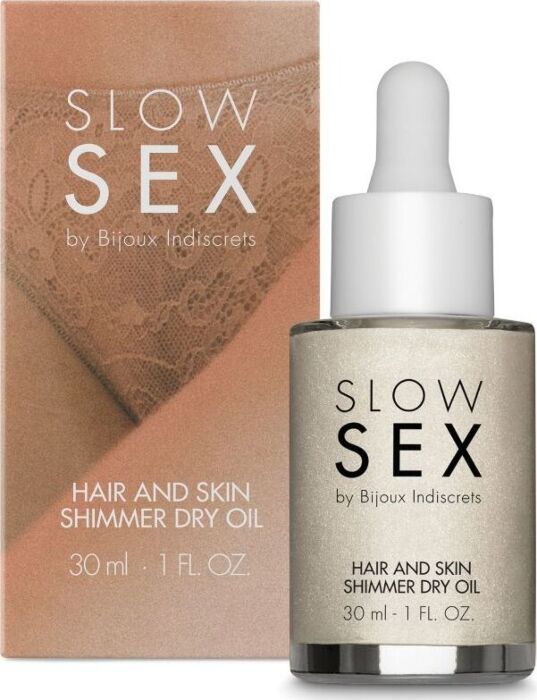BIJOUX SLOW SEX verlichtende droge olie 30 ml