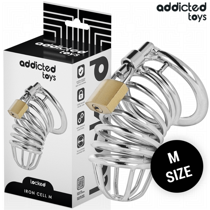 Jaula Penis ADDICTED TOYS LOCKED M voor totale controle