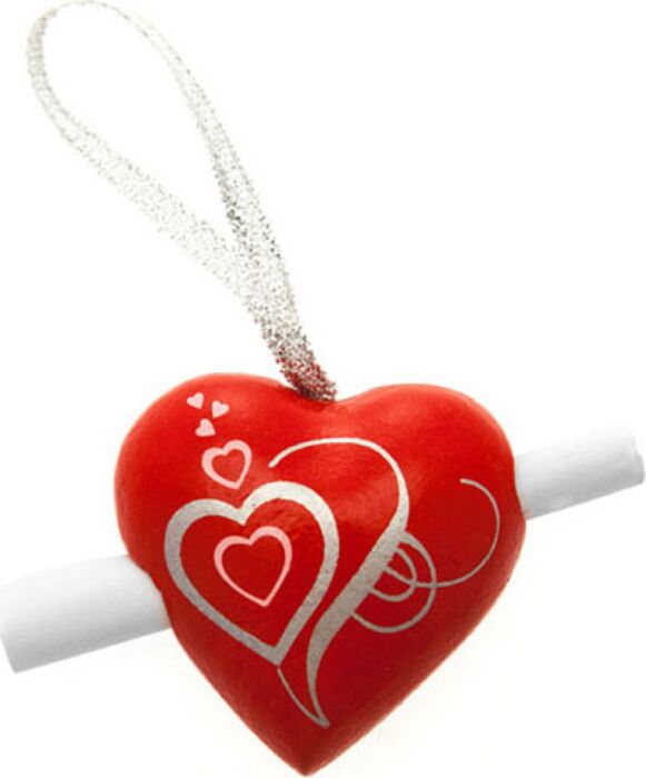 Hartaccessoire Tease & Please Deseos De Amor met wenspapier