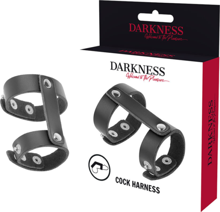 Dubbele Synthetische Lederen Ring