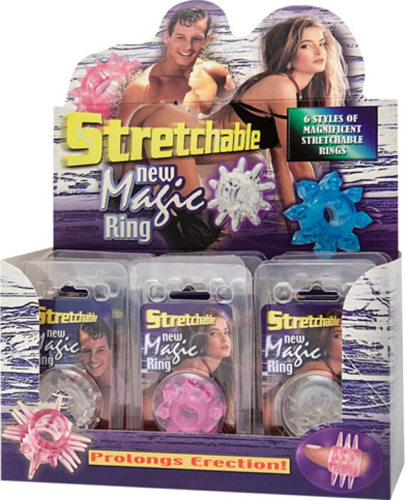 Penisring Magic Strech Ring verstelbaar en rekbaar