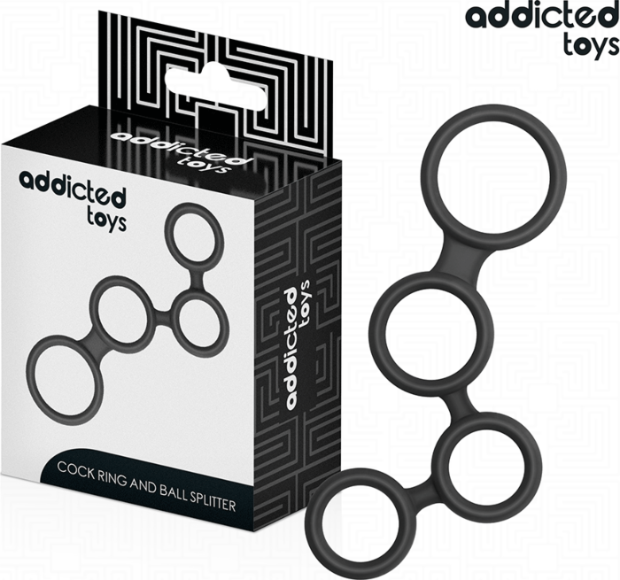 Anillo voor de Penis Addicted Toys Met Testikelscheiding