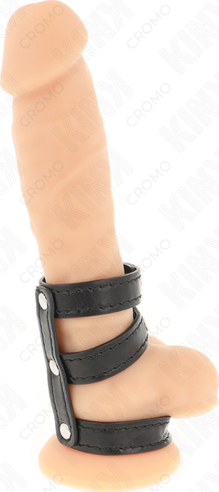 Anillo Pene KINK RING POWER Triple Polipiel