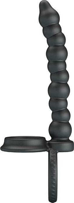 Anillo Penis Pretty Love Dillon - Zwarte Versterking Anillo Penis Pretty Love Dillon - Zwarte Versterking