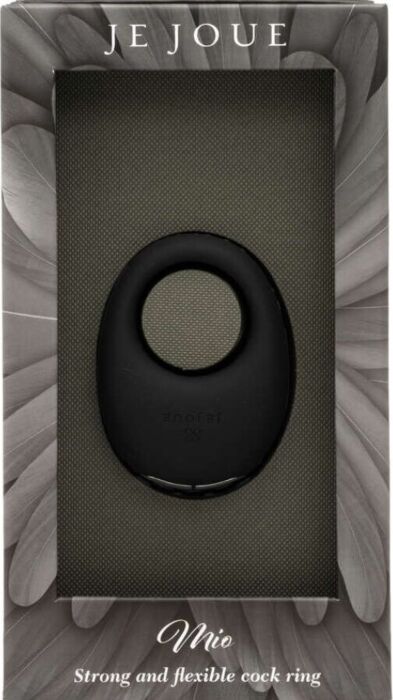 Vibrator Je Joue Mio Anillo Flexibel en Zwart