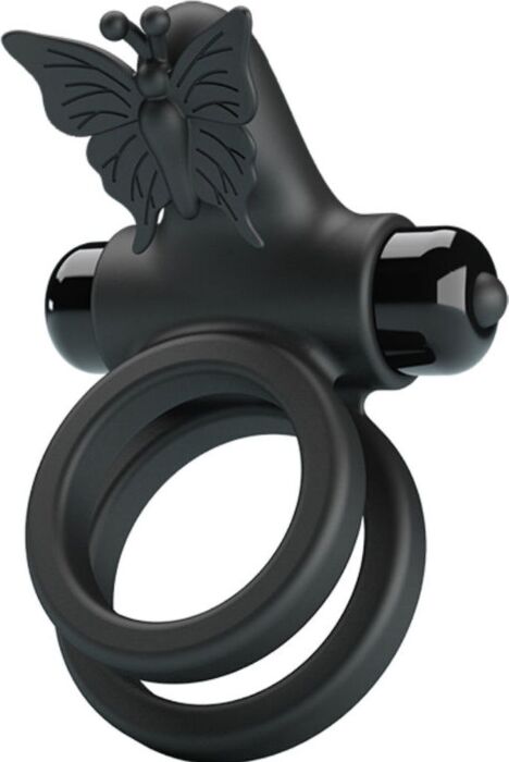 Vibrator Pretty Love Dubbelen Ring met Stimulator Vibrator Pretty Love Dubbelen Ring met Stimulator