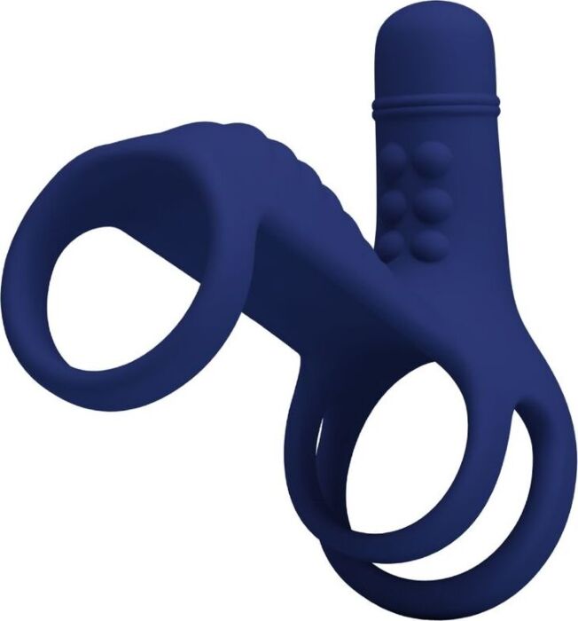 Vibrator Anillo Vibrador Pretty Love Elish Blauw
