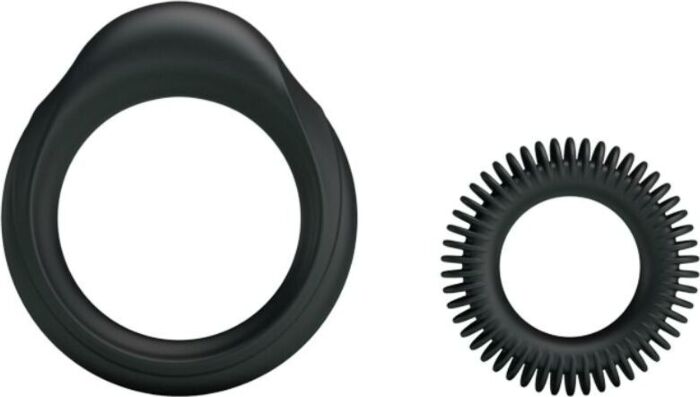 Anillos Pene BAILE FOR HIM - Kit 2 Anillos Silicona