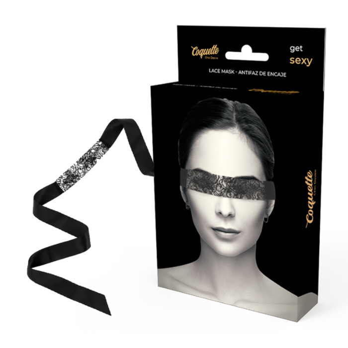Blinddoek Bondage Coquette Chic Desire met kanten details