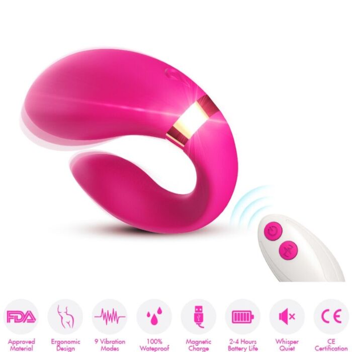 ARMONY Crescent Vibrator voor Stellen met afstandsbediening ARMONY Crescent Vibrator voor Stellen met afstandsbediening
