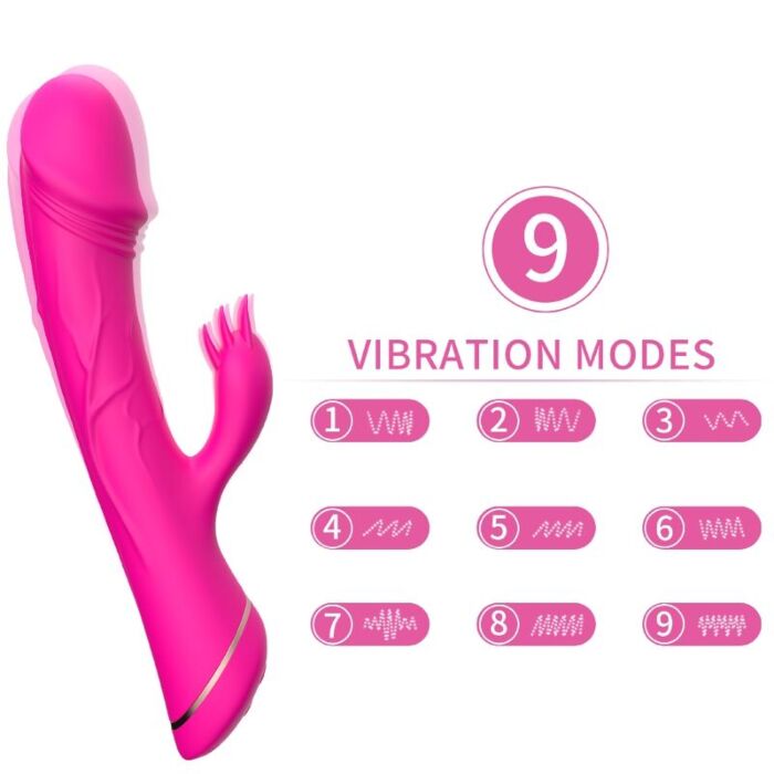 Vibrator ARMONY Dildo Rabbit met 18 vibratiemodi Vibrator ARMONY Dildo Rabbit met 18 vibratiemodi