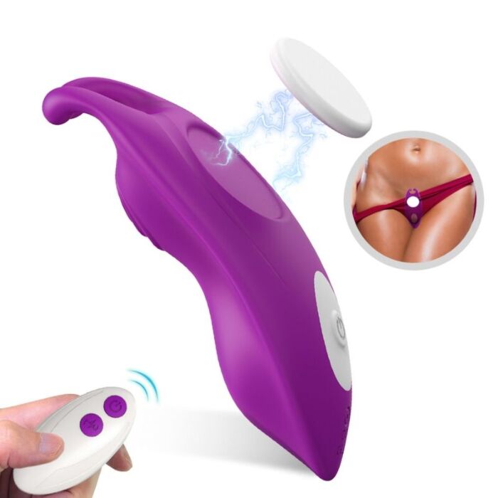 ARMONY WEARABLES HONEYBEE draagbare slipvibrator met afstandsbediening paars ARMONY WEARABLES HONEYBEE draagbare slipvibrator met afstandsbediening paars