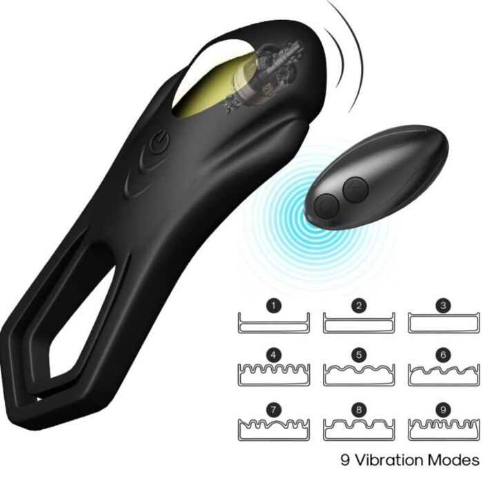 Armony Roadster Vibrator Met Afstandsbediening Zwart Armony Roadster Vibrator Met Afstandsbediening Zwart