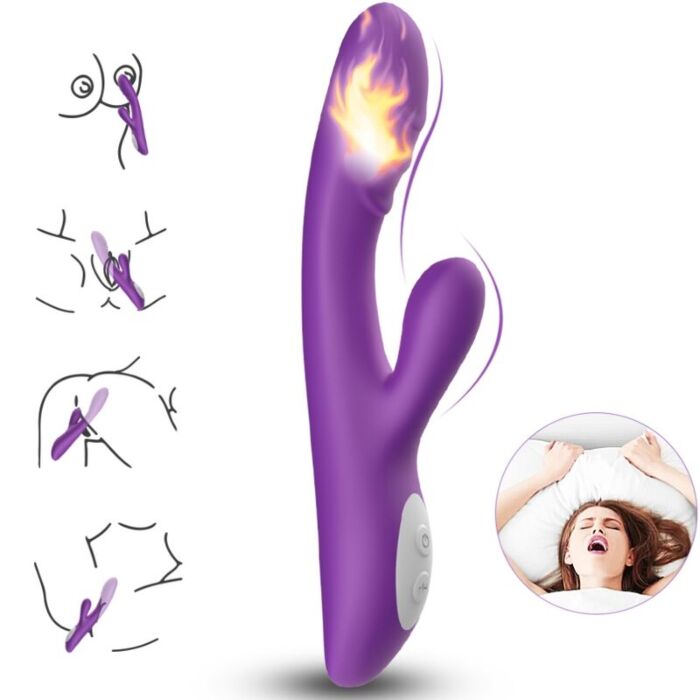 Vibrateur ARMONY Spark met warmte-effect en duale stimulatie Vibrateur ARMONY Spark met warmte-effect en duale stimulatie