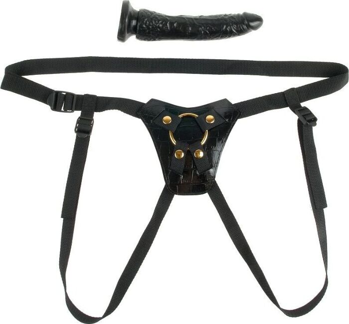 Arnés dice Fetish fantasy gold