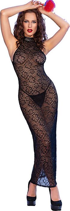 Babydoll Chilirose CR 4690 Zwart Elegantie