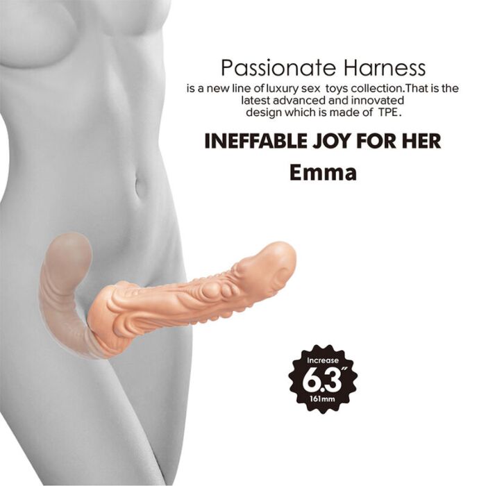Dubbele penetratie penis BAILE EMMA TEXTURED Dubbele penetratie penis BAILE EMMA TEXTURED