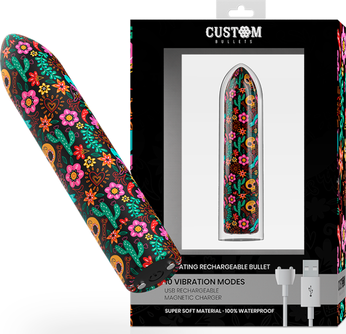 Kogel Skull Oplaadbaar intensiteiten