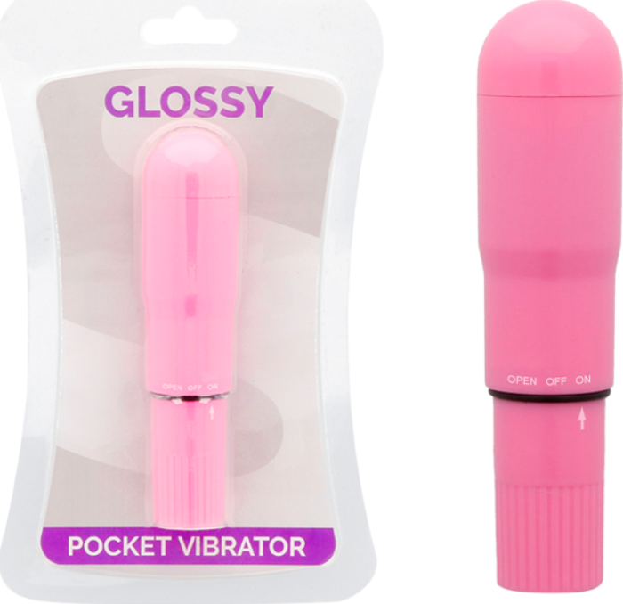 Balas vibradoras GLOSSY Pocket Vibrator met effectieve vibraties