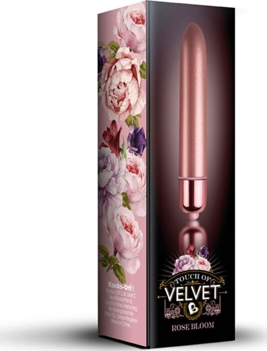 Vibrerende Bala Rocks-Off Touch of Velvet Rose