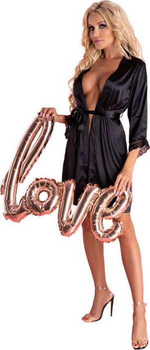 Bata en zwart LIVCO CORSETTI Ariladyen L/XL