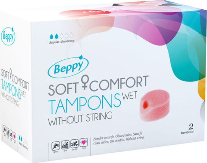 Beppy tampones lubricados 2 uds