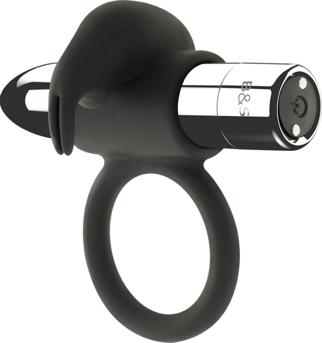 Anillo Vibrador BLACK&SILVER Burton | 10 modi vibratie