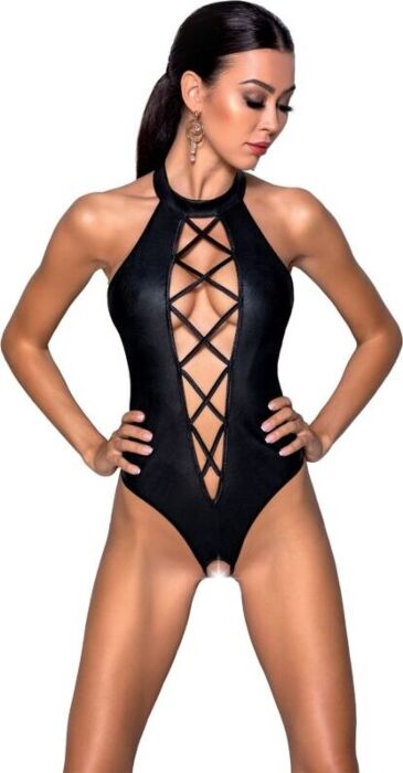 Lederen Teddy met Body Passion