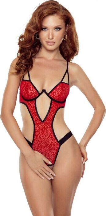 Body PASSION Porigelia Rood L/XL - Verleidelijk Design Body PASSION Porigelia Rood L/XL - Verleidelijk Design