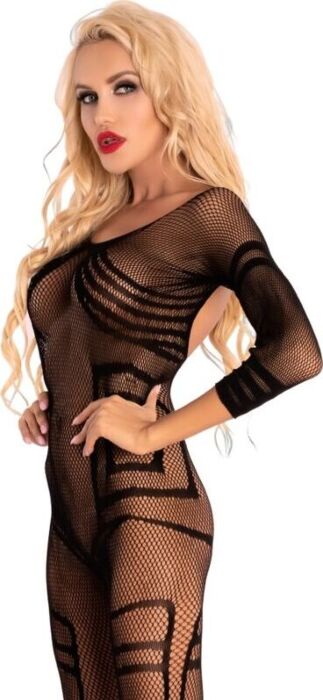 Bodystocking Livco Corsetti Monata Crotchless Zwart Bodystocking Livco Corsetti Monata Crotchless Zwart