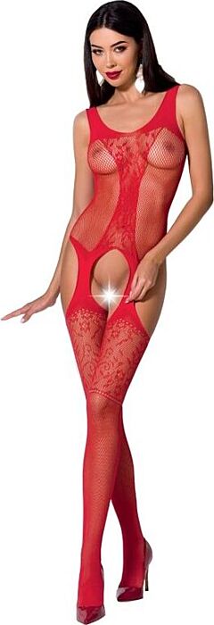Bodystocking Passion Woman BS072 Sexy Rood