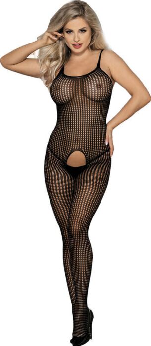 Bodystocking SUBBLIME Crotchless Zwart Elegantie Bodystocking SUBBLIME Crotchless Zwart Elegantie