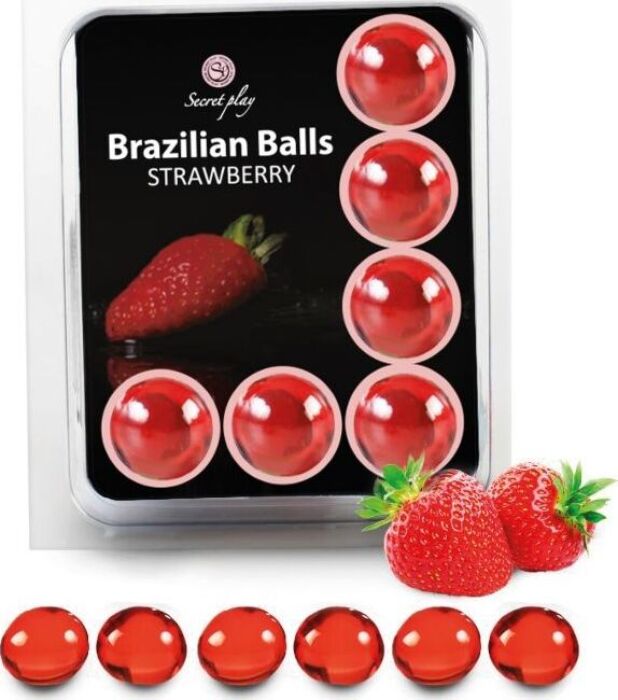 Bolas Brazilian Balls SECRETPLAY - Set de 6 con aroma