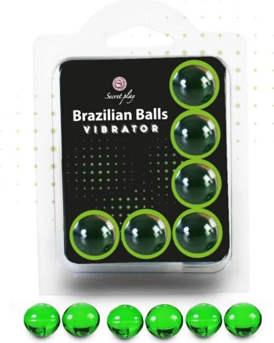 Ballen vibrator SECRETPLAY - Set van 6 vibrerende ballen Ballen vibrator SECRETPLAY - Set van 6 vibrerende ballen