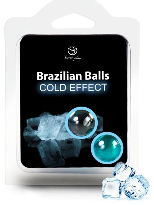 SECRETPLAY Braziliaanse koud-effect ballen (2 stuks)