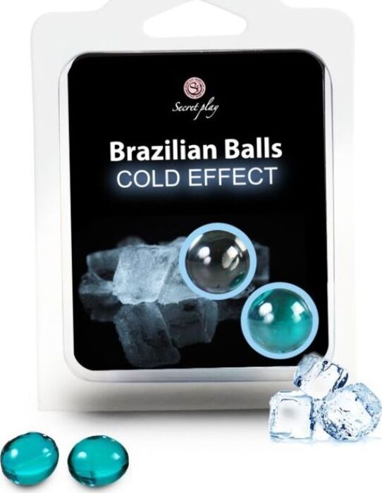 SECRETPLAY Braziliaanse koud-effect ballen (2 stuks)