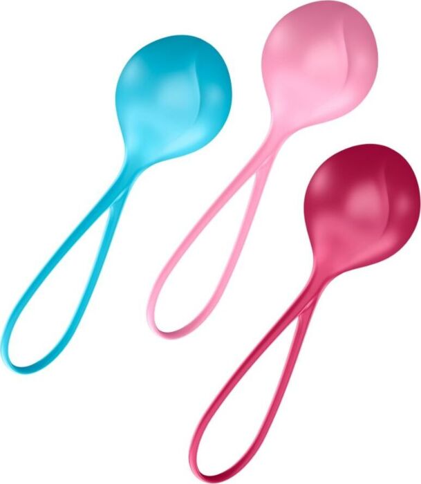 Kegelballen SATISFYER LOVEBALLS Trainingsset 3