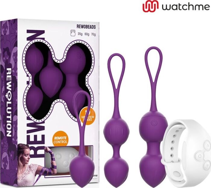 Bolas Vibradoras REWOLUTION REWOBEADS Met Controle