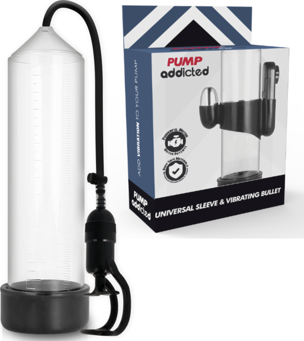 Bomba Erectie Pump Addicted RX5 Vibrator